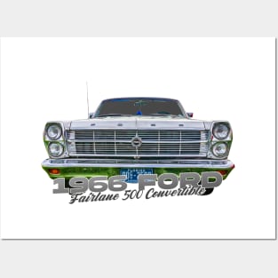1966 Ford Fairlane 500 Convertible Posters and Art